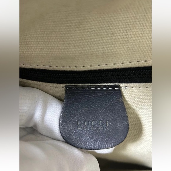 Gucci Black Suede Shoulder Bag with Bamboo Handle - Picture 13 of 15